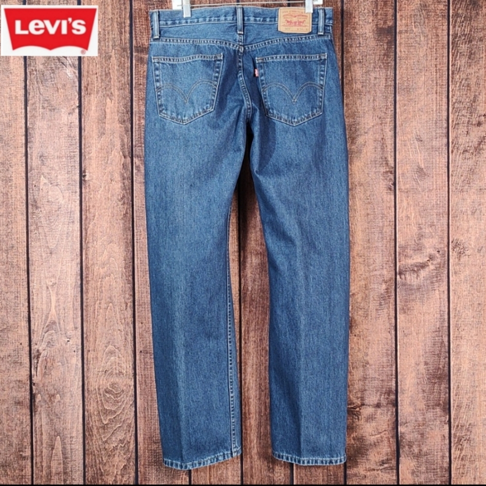 34x32 Vtg Premium Straight Fit All Cotton Heavyweight Denim Jeans Like New